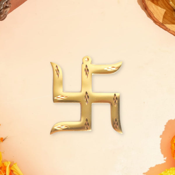 Brass Swastik | 3 Inch