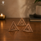 Copper Vastu Helix for South East - 2 Inch - Pack of 3