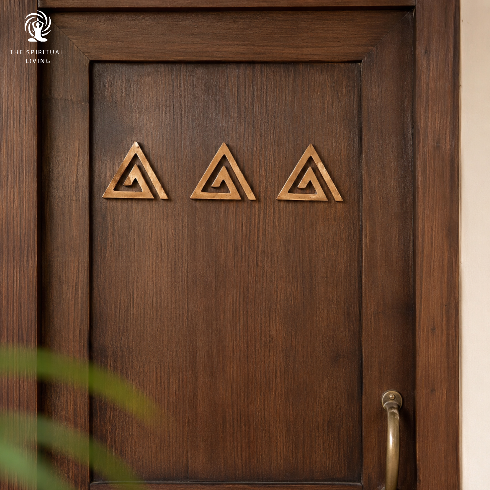 Copper Vastu Helix for South East - 2 Inch - Pack of 3