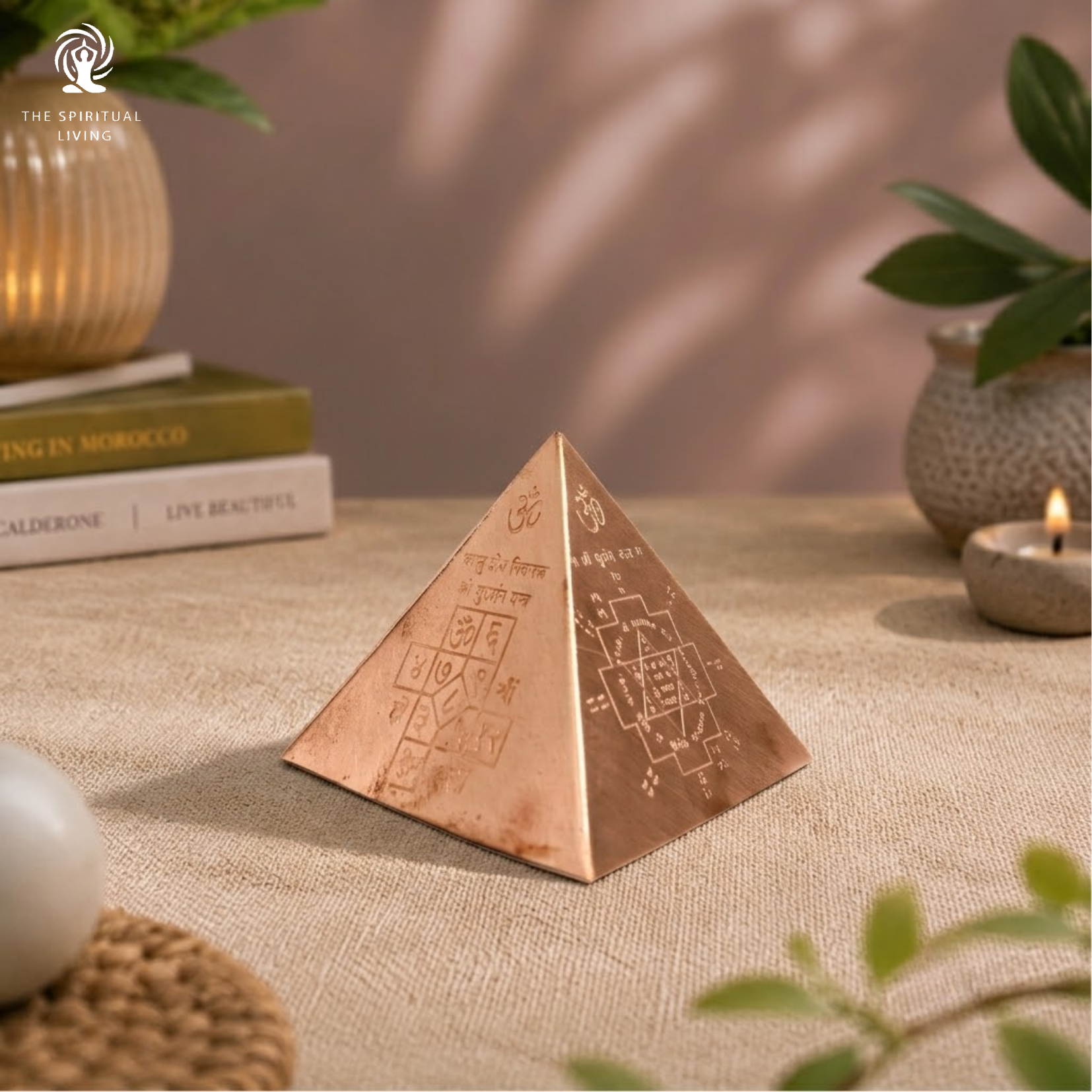 Copper Pyramid Vastu for Home - 3 Inch