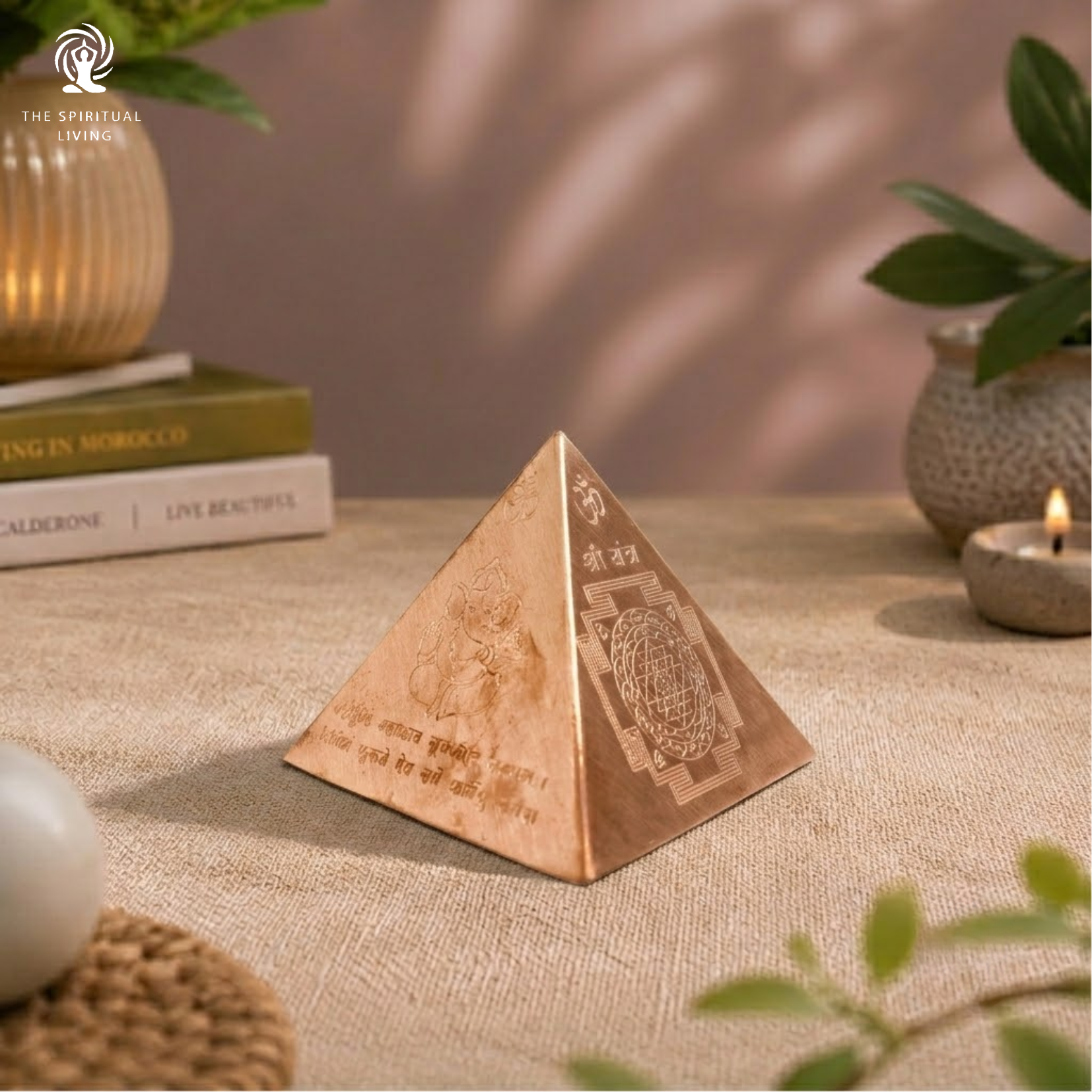 Copper Pyramid Vastu for Home - 3 Inch