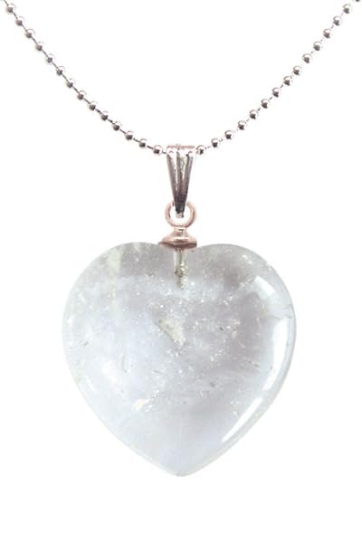 Clear Quartz Crystal Pendant