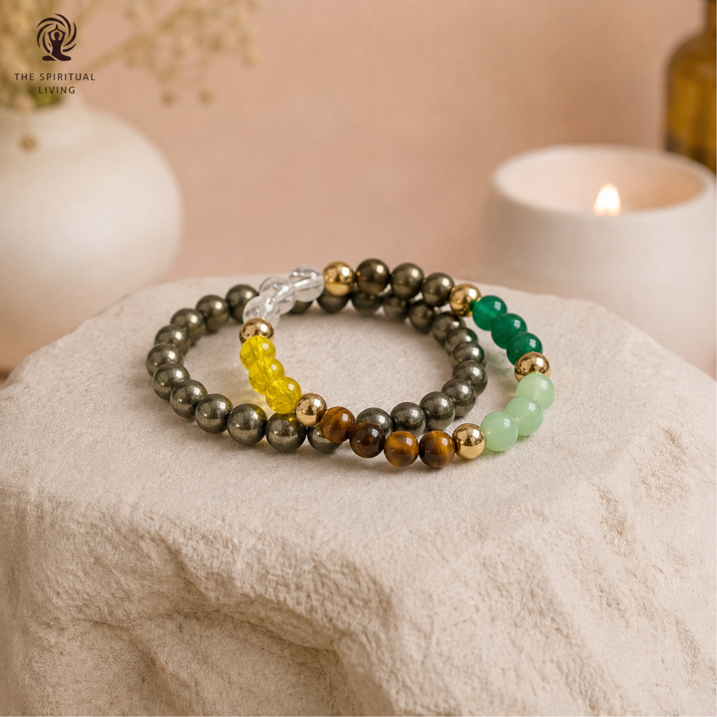 Dhan Yog & Pyrite Bracelet Wealth Combo