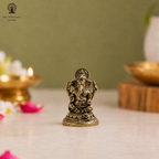 Small Ganesha Idol Pocket Size | 1 Inch | Small Ganpati Murti | God Idol |गणपति बप्पा मोरया |