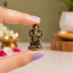 Small Ganesha Idol Pocket Size | 1 Inch | Small Ganpati Murti | God Idol |गणपति बप्पा मोरया |