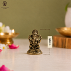 Small Ganesha Idol Pocket Size | 1 Inch | Small Ganpati Murti | God Idol |गणपति बप्पा मोरया |