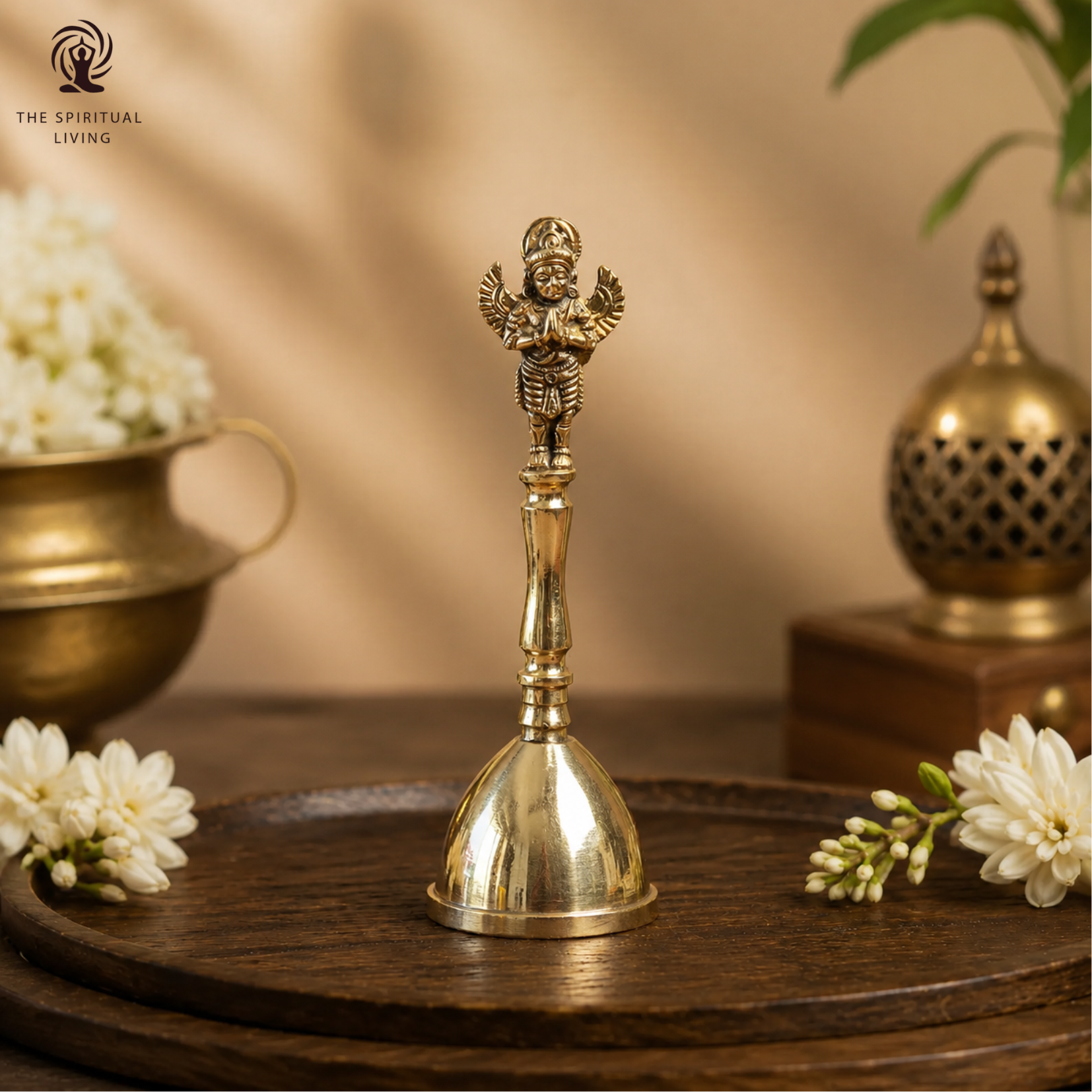 Garud Brass Bell - 6 Inch