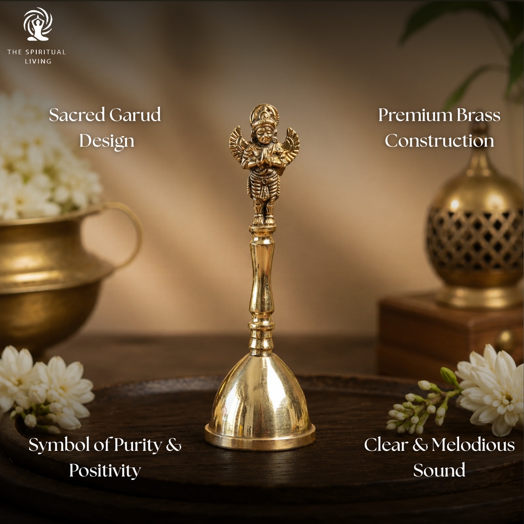 Garud Brass Bell - 6 Inch
