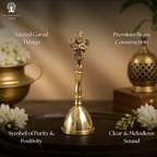 Garud Brass Bell - 6 Inch