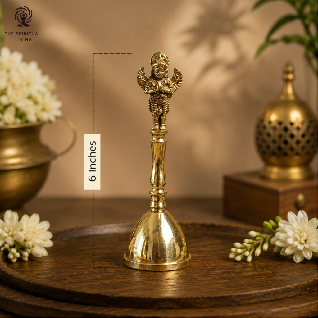 Garud Brass Bell - 6 Inch