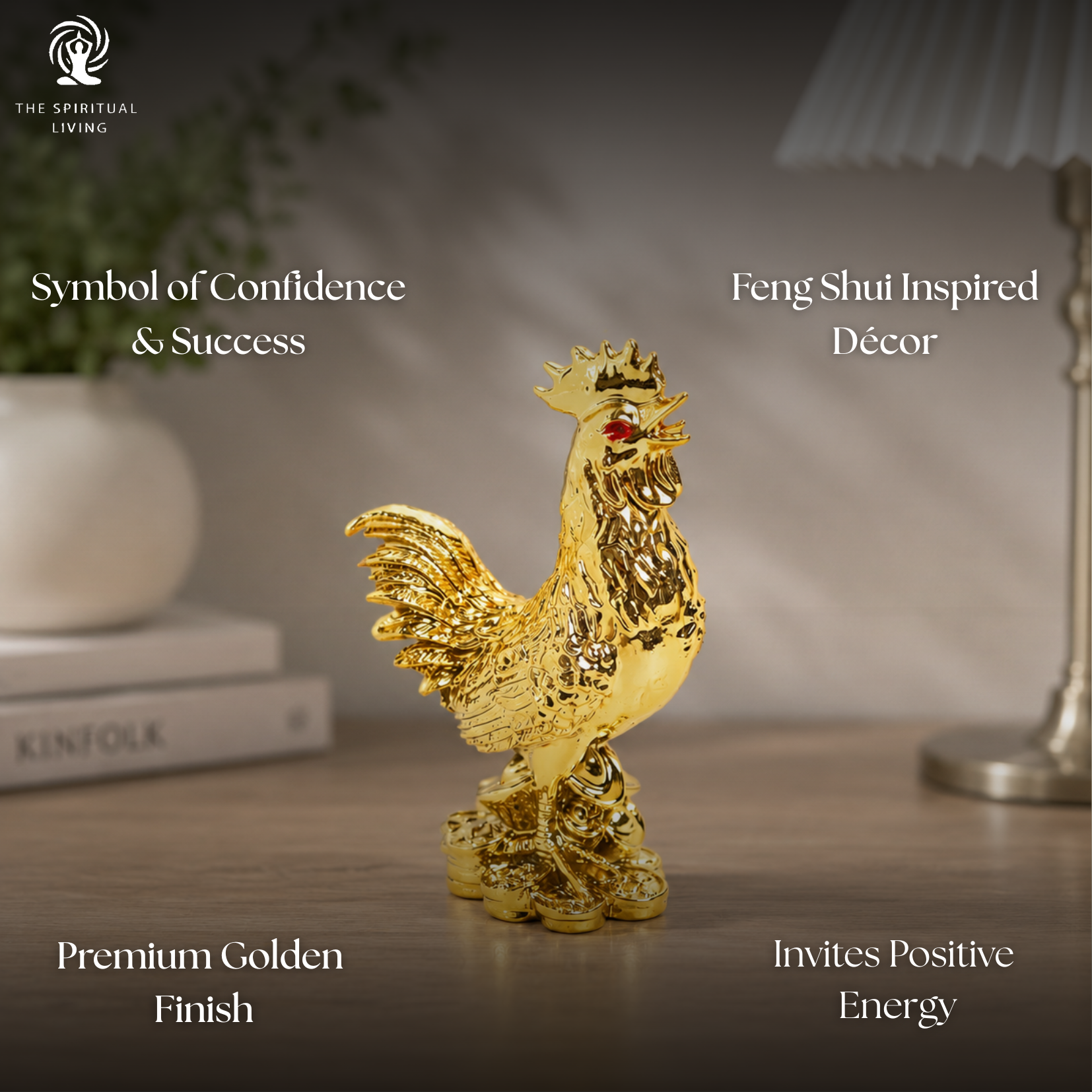 Golden Rooster  4 Inch