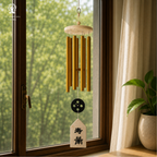 Feng Shui Metal Windchime with 6 pipes