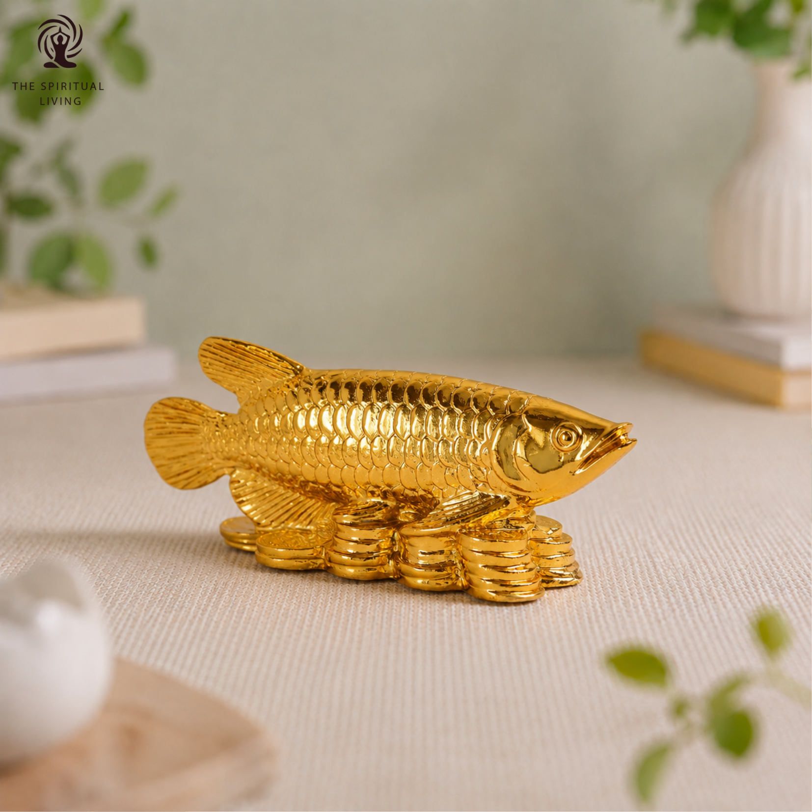 Feng Shui Arowana Fish Statue | 5.5 Inch | Vastu Products | Home & Office |