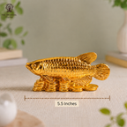 Feng Shui Arowana Fish Statue | 5.5 Inch | Vastu Products | Home & Office |