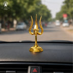 Zinc Metal Trishul - 4 Inch