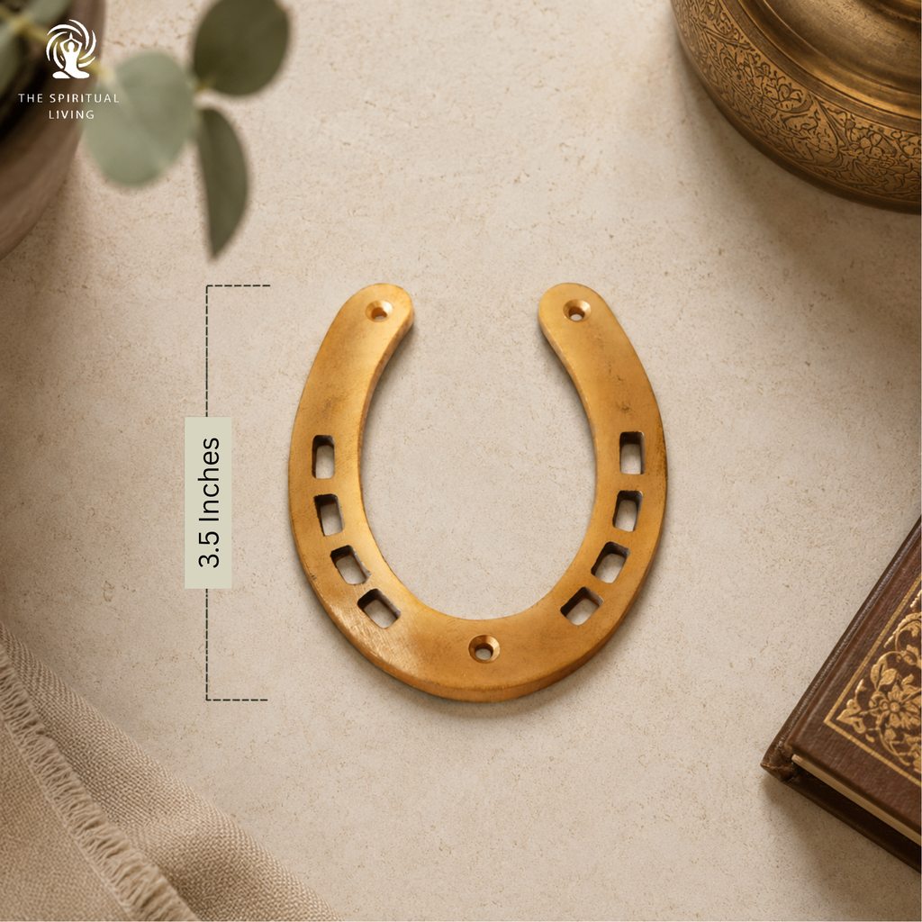 Goodluck Horse Shoe (घोड़े की नाल) (Copper) 3.5 Inch