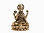 Brass Small Laxmi Idol - 2 Inch