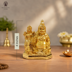 Lakshmi Kubera Statue Idol 4 INCH