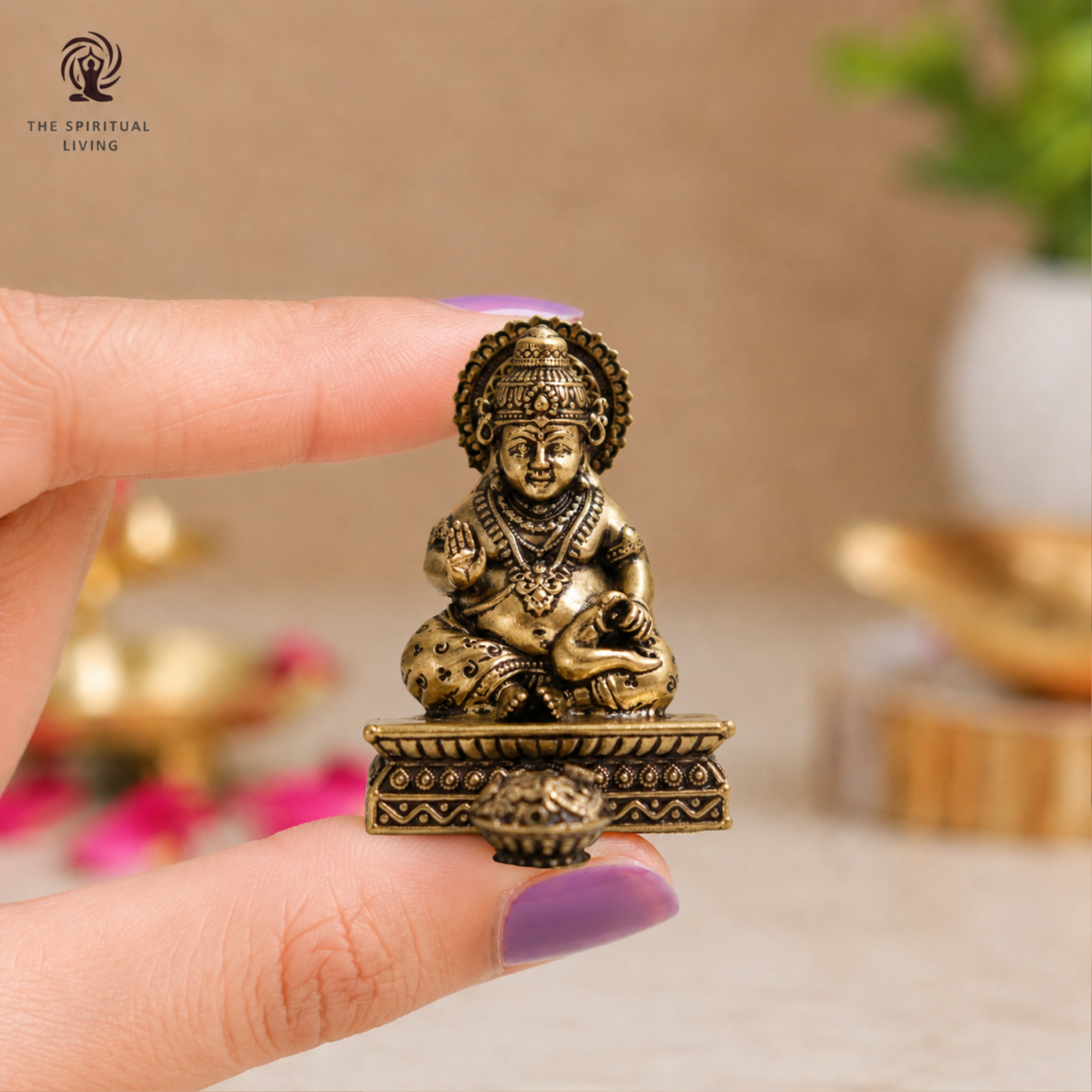 Brass Kuber Murti | 2 Inch |