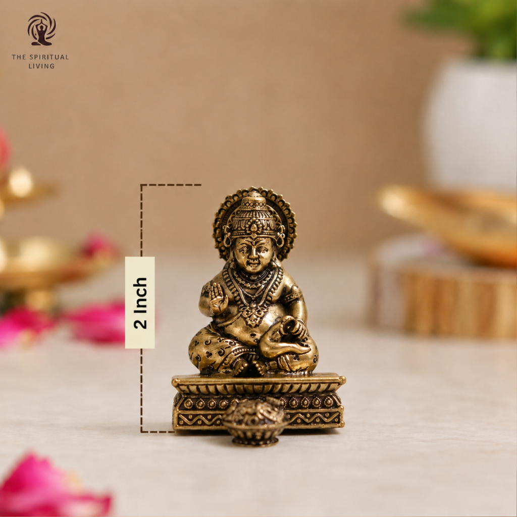 Brass Kuber Murti | 2 Inch |