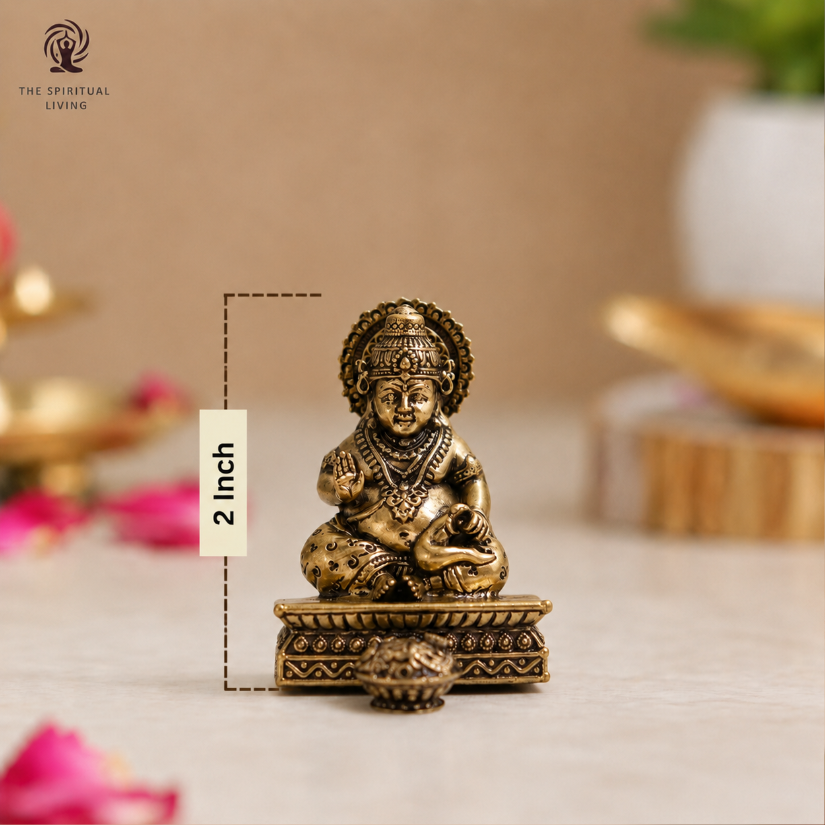 Brass Kuber Murti | 2 Inch |