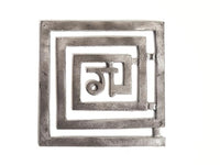 South-West Nairutya Meta Lead Energy Helix | 4 Inch | Vastu Dosh Nivaran Remedies | Entrance | Toilet | Kitchen |