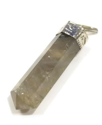 Natural Smokey Quartz Crystal Pendant