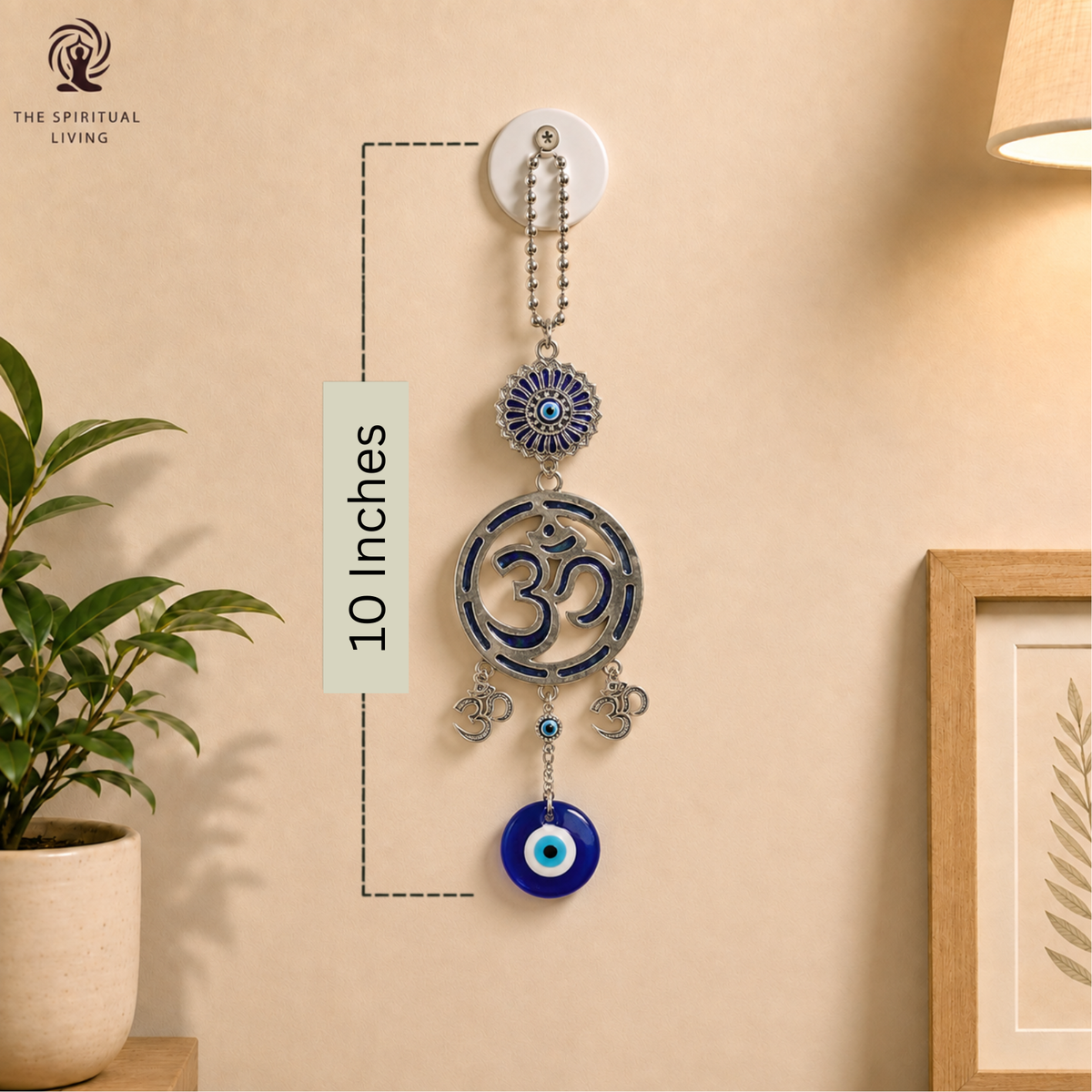Om Design Evil Eye - 10 Inch