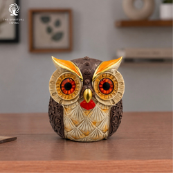 Premium Lucky Owl Statue for Good Luck | 4.5 Inch | Feng Shui | उल्लू |