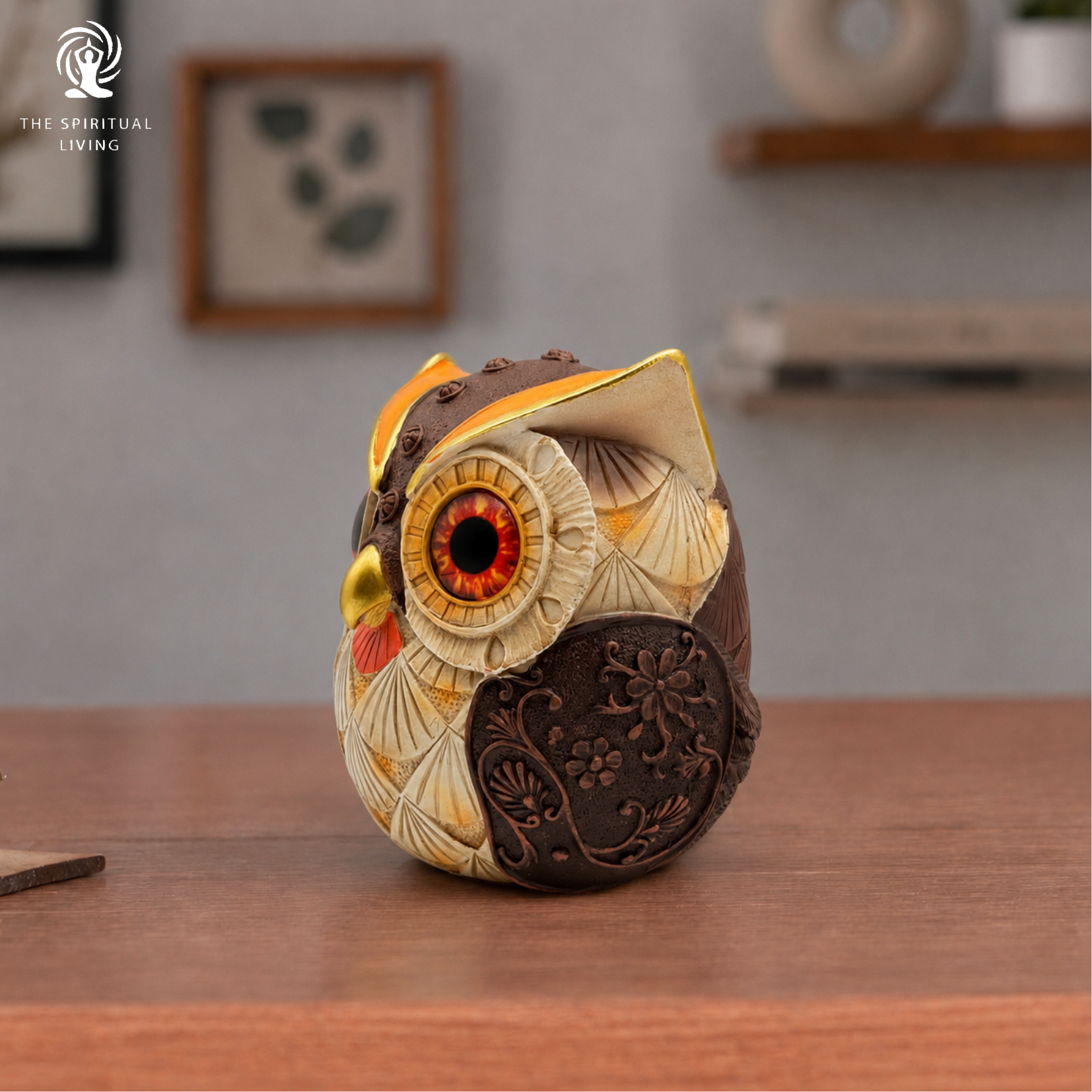 Premium Lucky Owl Statue for Good Luck | 4.5 Inch | Feng Shui | उल्लू |