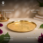 Swastik Pooja Thali - 6 Inch