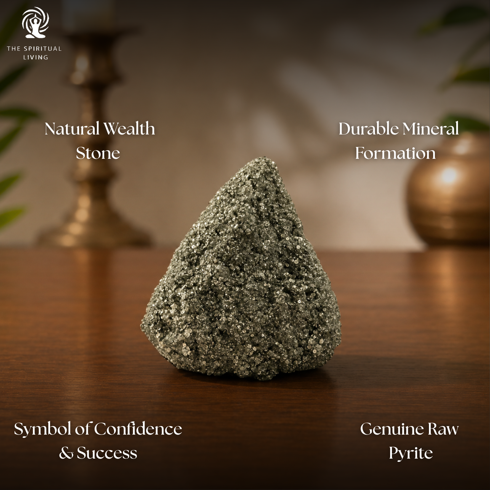 Raw Pyrite Stone Original | 90 Grams