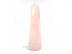 Pink Rose Quartz Stone Crystal Wand