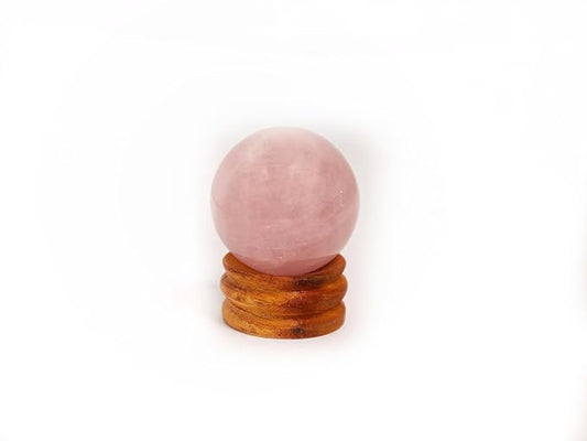 Rose Quartz Crystal Ball