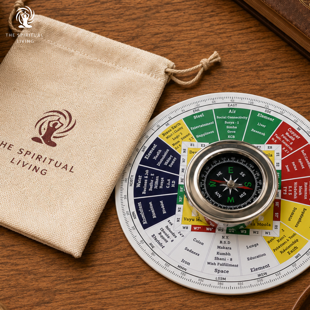 Shakti Chakra with Compass Vastu - 5.5 Inch