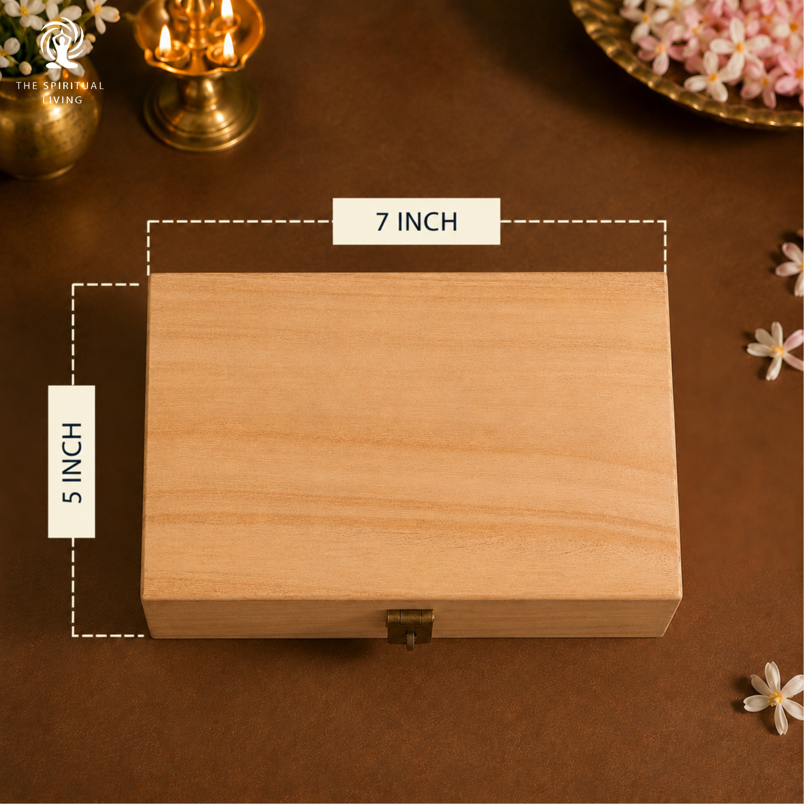 Shriparni Wealth Money Cash Box 7 x 5 Inch