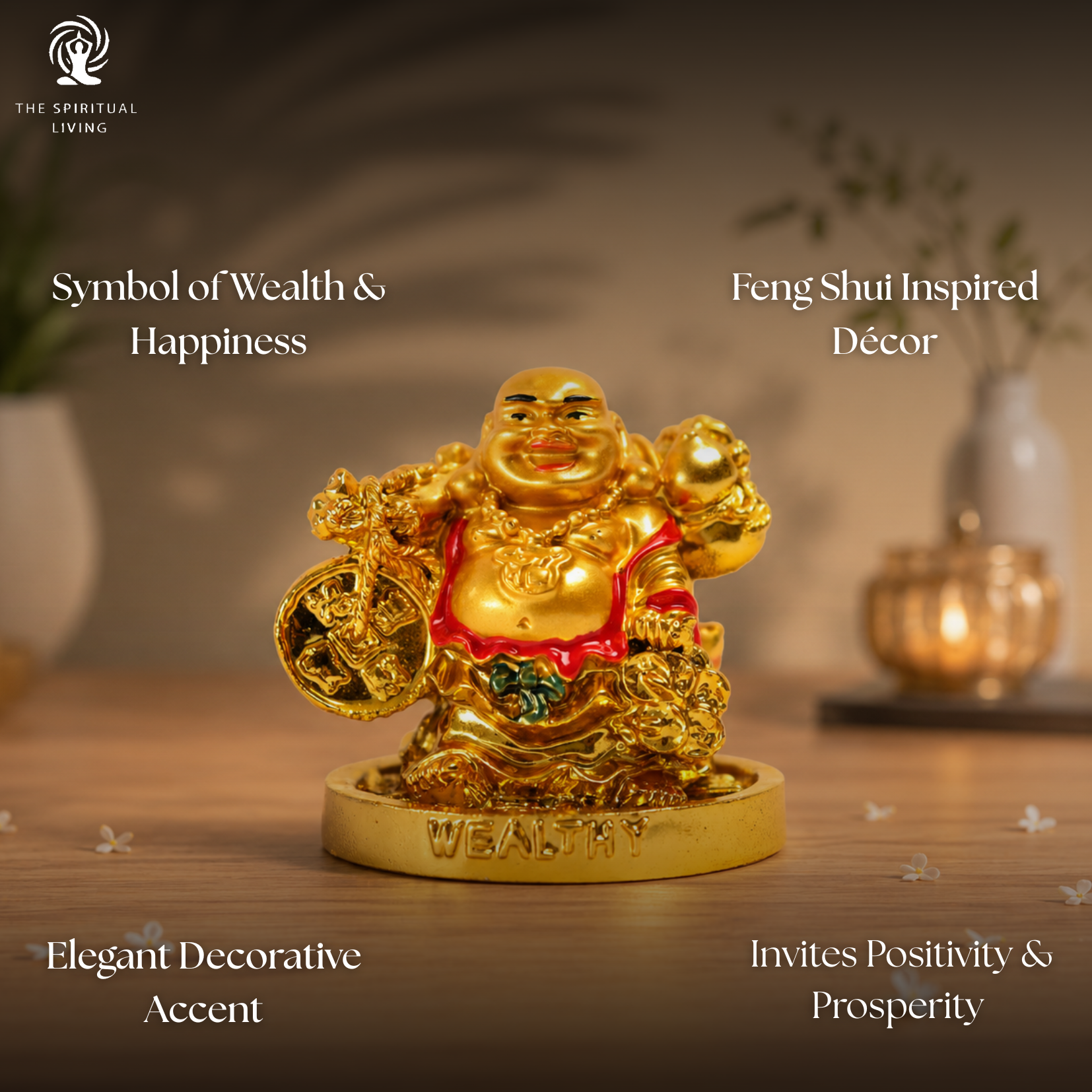 Laughing Buddha Small - 3 INCH