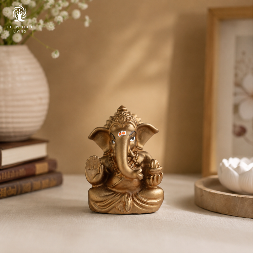 Soft Feel Ganpati | 2.25 Inch | Ganesh Idol for Car Dashboard |  Diwali - Home Decor |