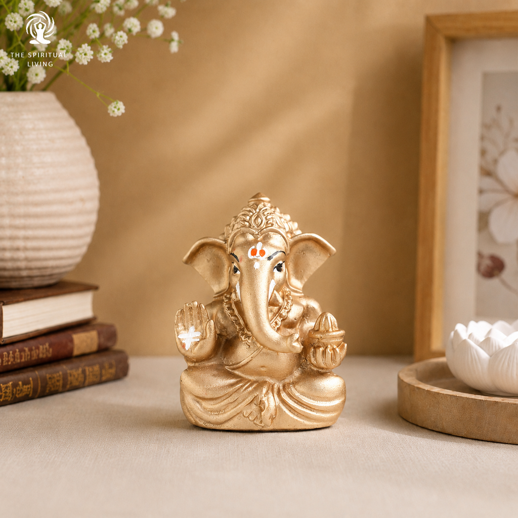 Soft Feel Ganpati | 2.25 Inch | Ganesh Idol for Car Dashboard |  Diwali - Home Decor |