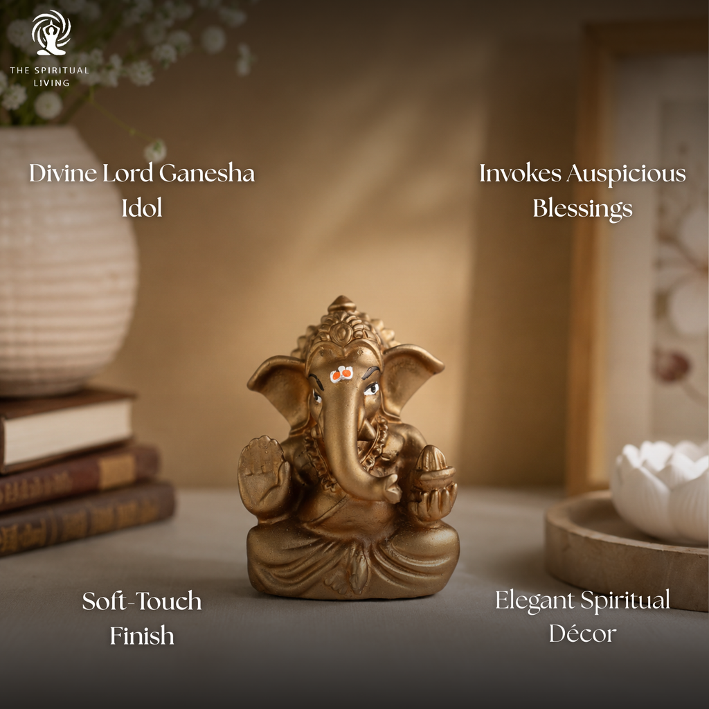 Soft Feel Ganpati | 2.25 Inch | Ganesh Idol for Car Dashboard |  Diwali - Home Decor |