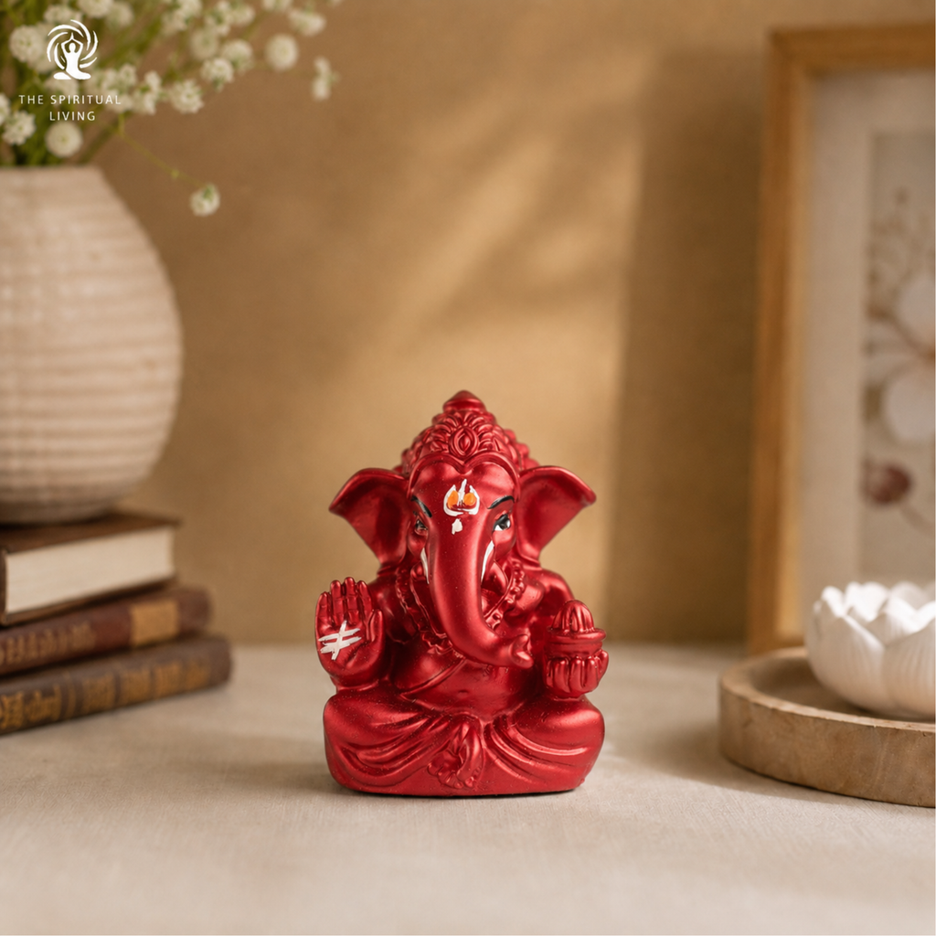 Soft Feel Ganpati | 2.25 Inch | Ganesh Idol for Car Dashboard |  Diwali - Home Decor |