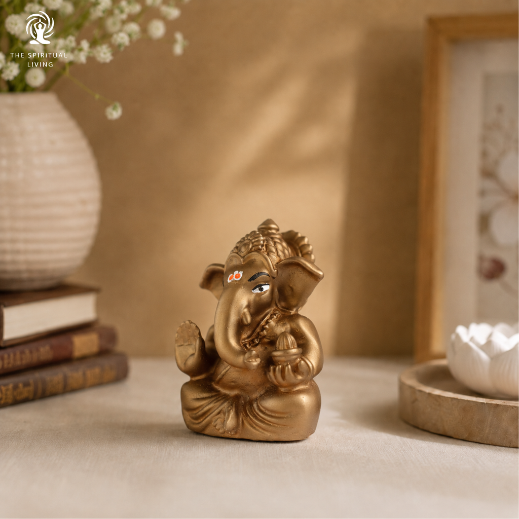 Soft Feel Ganpati | 2.25 Inch | Ganesh Idol for Car Dashboard |  Diwali - Home Decor |