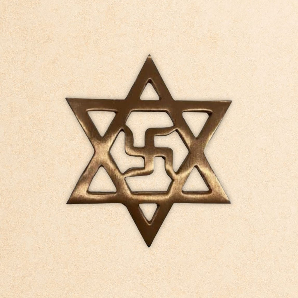 Copper Star Swastik