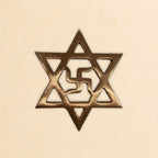 Copper Star Swastik