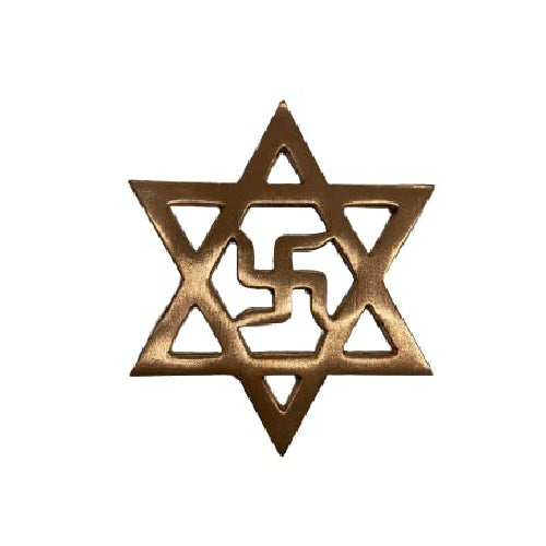 Swastik Copper Star