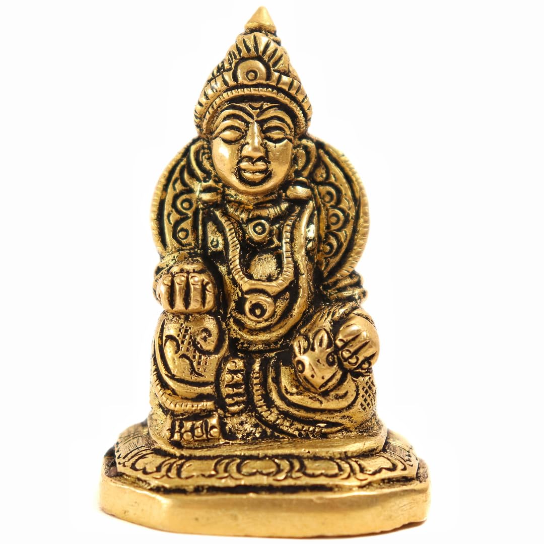 Brass Kuber Murti - 7 cm