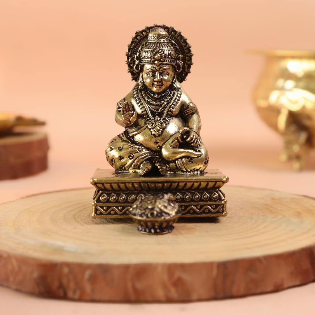 Brass Kuber Murti - 2.5 Inch