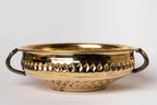 Brass Urli Bowl for Home Decor - 10 Inch