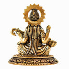 Brass Saraswati Maa Murti - 3 Inch