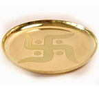 Swastik Pooja Thali - 6 Inch